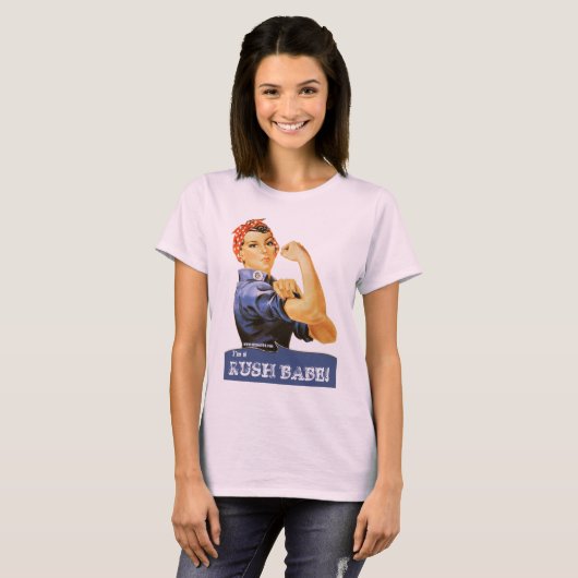 RUSH BABE! T-SHIRT (Voorkant volledig)