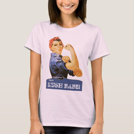 RUSH BABE! T-SHIRT (Voorkant)