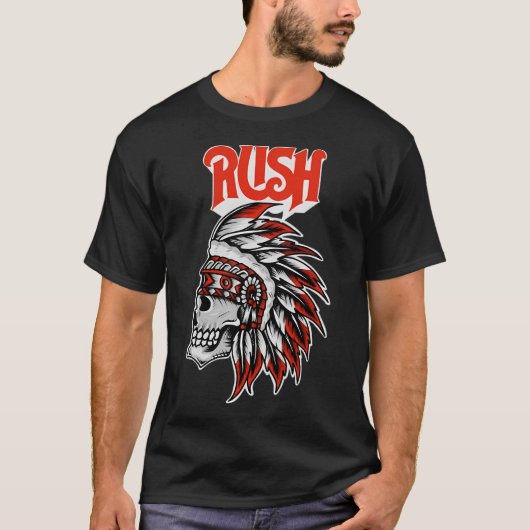 Rush Band T-shirt (Voorkant)