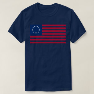 Rush Betsy Ross vlag 1776 T-shirt