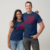 Rush Betsy Ross vlag 1776 T-shirt (Unisex)