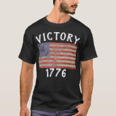 Rush Betsy Ross Vlag Amerikaanse overwinning op sh T-shirt (Voorkant)
