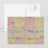 Rush County, Kansas Briefkaart (Voorkant / Achterkant)