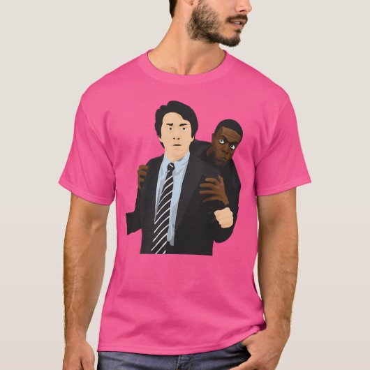 Rush Hour Jackie Chan Chris Tucker T-shirt (Voorkant)
