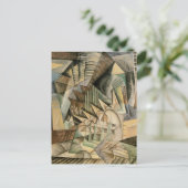 Rush Hour, New York door Max Weber,  Cubisme Briefkaart (Staand voorkant)
