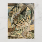 Rush Hour, New York door Max Weber, Cubisme Briefkaart (Voorkant)