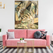 Rush Hour, New York door Max Weber,  Cubisme Canvas Afdruk (Insitu (Woonkamer))