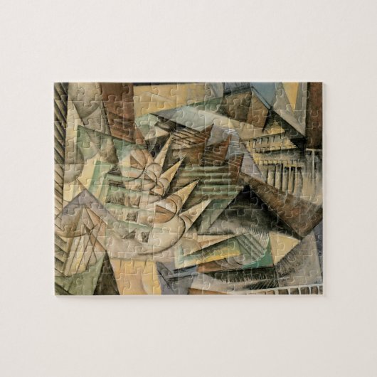 Rush Hour, New York door Max Weber,  Cubisme Legpuzzel (Horizontaal)