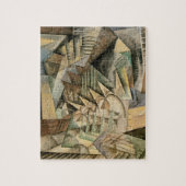 Rush Hour, New York door Max Weber,  Cubisme Legpuzzel (Verticaal)