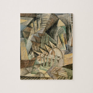 Rush Hour, New York door Max Weber,  Cubisme Legpuzzel