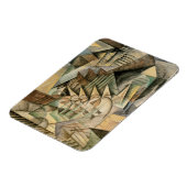 Rush Hour, New York door Max Weber,  Cubisme Magneet (Linkerzijde)