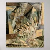 Rush Hour, New York door Max Weber,  Cubisme Poster (Voorkant)