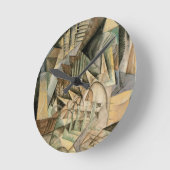 Rush Hour, New York door Max Weber,  Cubisme Ronde Klok (Hoek)