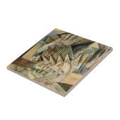 Rush Hour, New York door Max Weber,  Cubisme Tegeltje (Zijkant)