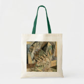 Rush Hour, New York door Max Weber,  Cubisme Tote Bag (Voorkant)