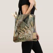 Rush Hour, New York door Max Weber, Cubisme Tote Bag (Dichtbij)