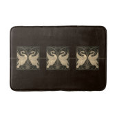 Rush Iris Crane Diep Bruin Sepia Badmat (Voorkant)