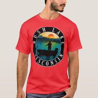 Rush Lake Wisconsin Vist T-shirt