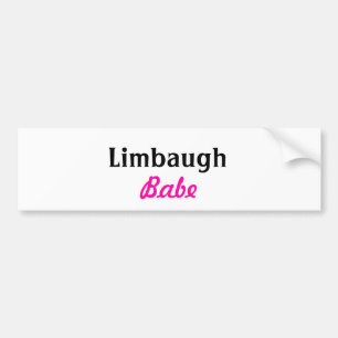 Rush Limbaugh Babe Bumpersticker