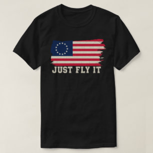 rush-limbaugh betsy over het shirt van de Vlag..