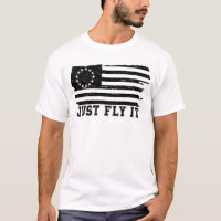 rush-limbaugh betsy over het shirt van de Vlag..