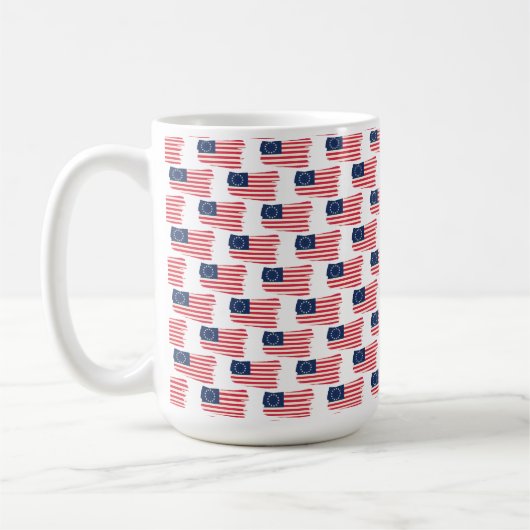 rush-limbaugh betsy ross Flag Koffiemok (Links)