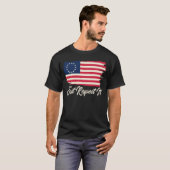 rush-limbaugh betsy ross Flag shirt Just Respect (Voorkant volledig)