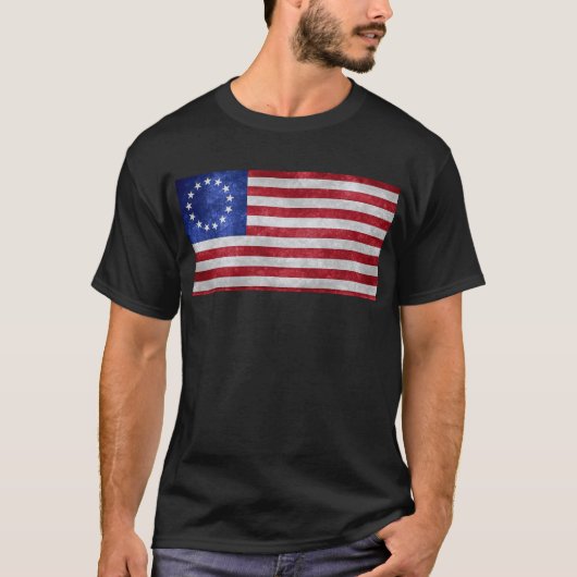 Rush Limbaugh Betsy Ross T-Shirt (Voorkant)
