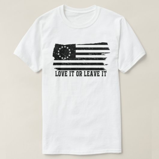 rush-limbaugh betsy ross Vlag shirt (Design voorkant)