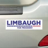 Rush Limbaugh voor de Bumpersticker van Presidente (Op auto)