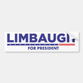 Rush Limbaugh voor de Bumpersticker van Presidente (Voorkant)