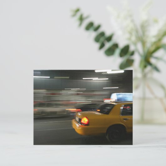 RUSH NEW YORK CITY BRIEFKAART (Staand voorkant)