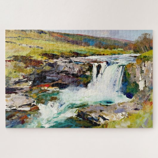 Rush of the Dales beroemd gemaakt door A Yorkshire Legpuzzel (Horizontaal)