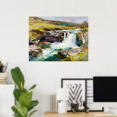 Rush of the Dales beroemd gemaakt door A Yorkshire Poster (Thuiskantoor)