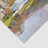 "Rush of the Dales" – Een landschap in Yorkshire Tissuepapier (Detail)