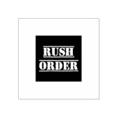 Rush Order 2 inch vierkante inktstempel Rubberstempel (Afrduk)