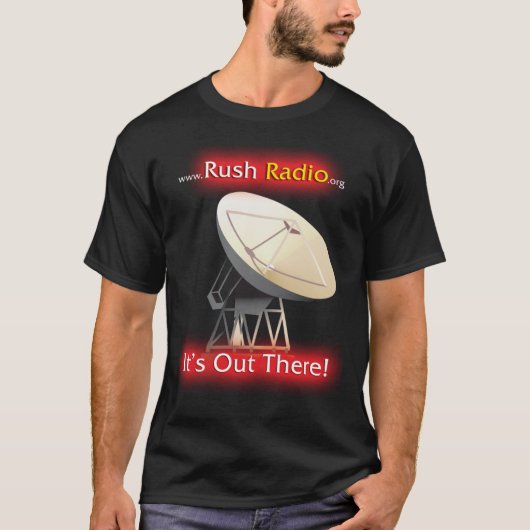 Rush Radio Mannen T T-shirt (Voorkant)