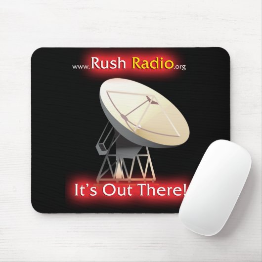 Rush Radio Muismat2 Muismat (Met muis)