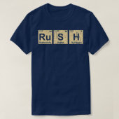 Rush (RuSH) Periodic Table Elements Shirt (Design voorkant)