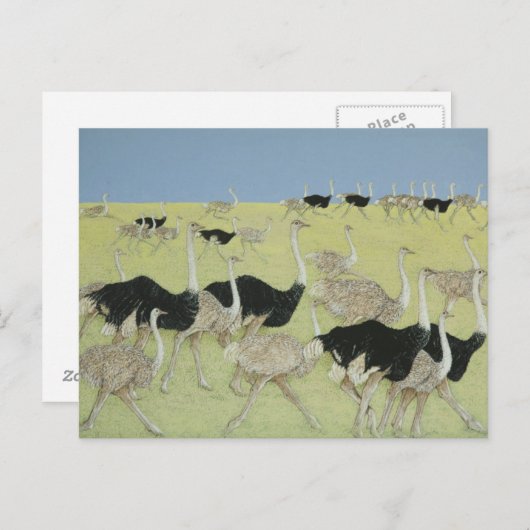 Rush uur 2 briefkaart (Voorkant / Achterkant)