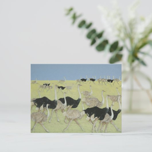 Rush uur 2 briefkaart (Staand voorkant)