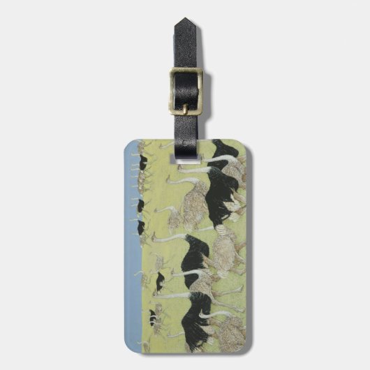 Rush uur bagagelabel (Voorkant verticaal)