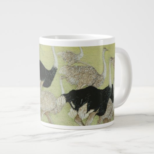 Rush uur grote koffiekop (Voorkant rechts)