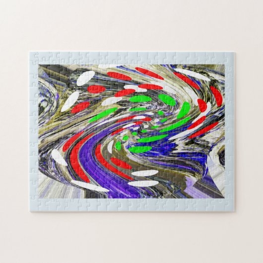 Rush uur legpuzzel (Horizontaal)