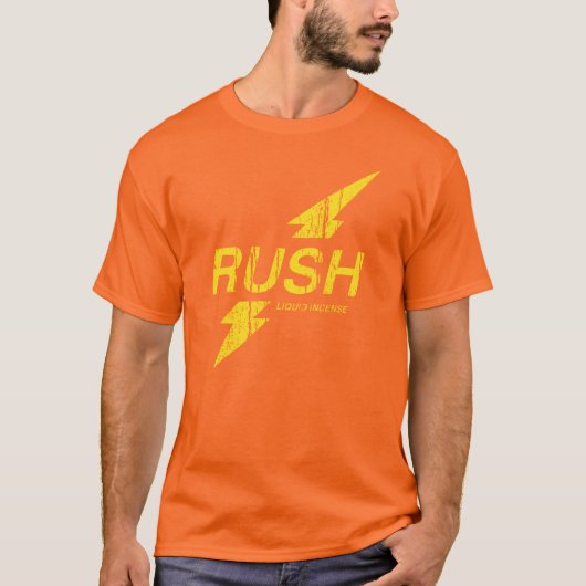 Rush Yellow T-shirt (Voorkant)