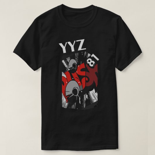 Rush YYZ rock T-shirt Classic T-Shirt (Design voorkant)