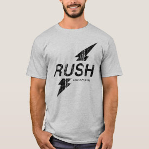 Rush zwart t-shirt