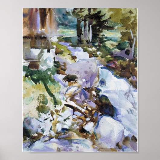 Rushing Brook (ca. 1904-1911) Poster (Voorkant)