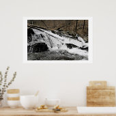 Rushing by (breed) poster (Keuken)