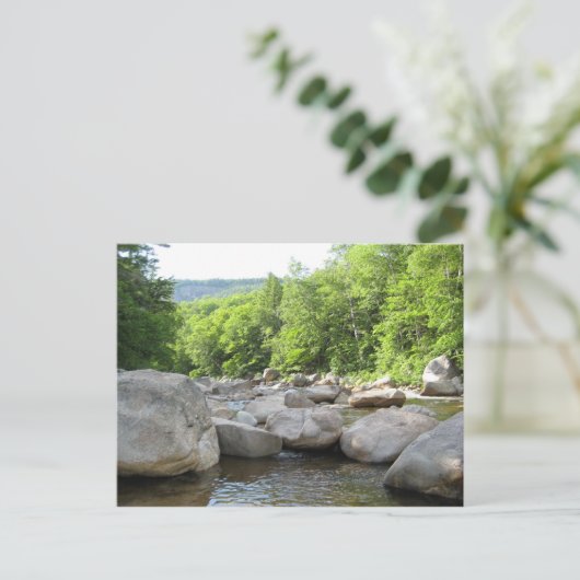 Rushing River - Noord-Conway, NH Briefkaart (Staand voorkant)